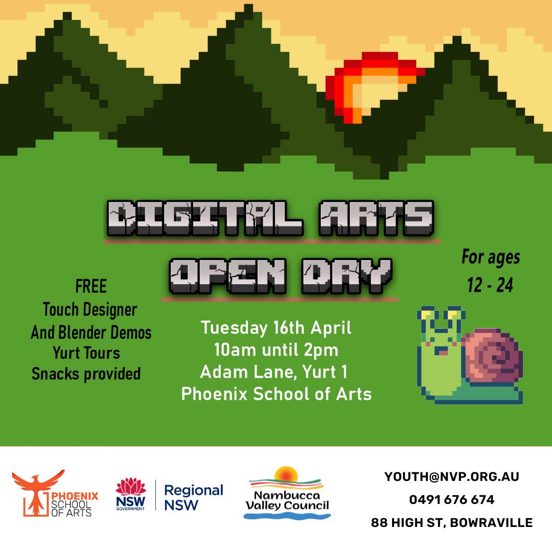 Digital Art Open Day - Youth Week